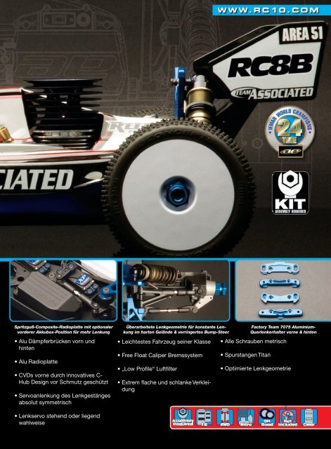 Team Associated/Thunder Tiger Europe GmbH ... - Thunder Tiger TV