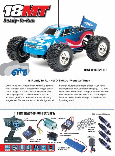 Team Associated/Thunder Tiger Europe GmbH ... - Thunder Tiger TV