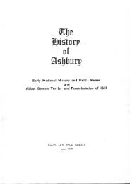 The History of Ashbury by David & Edna Disbury ... - ashbury.org.uk