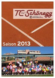 Saison 2013 - TC Schönegg