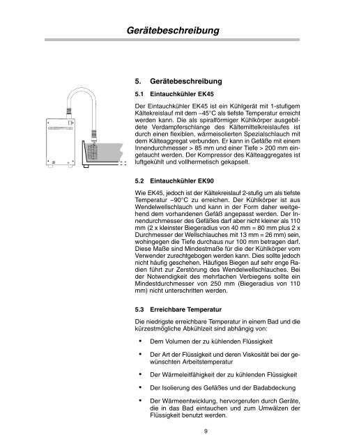 Thermo Scientific EK45/EK90 Installation Operation - Fisher Scientific