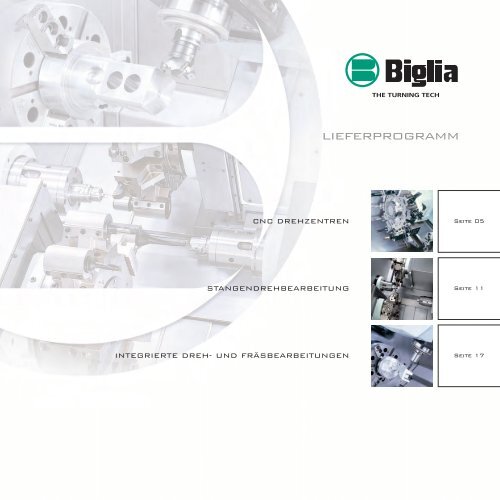 Produktportfolio Biglia PDF - BWB Werkzeugmaschinen AG