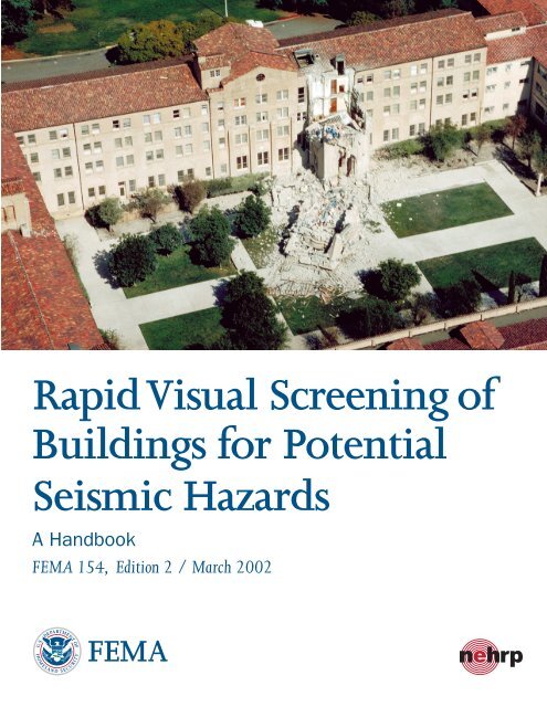 Rapid Visual Screening of Buildings for Potential Seismic Hazards