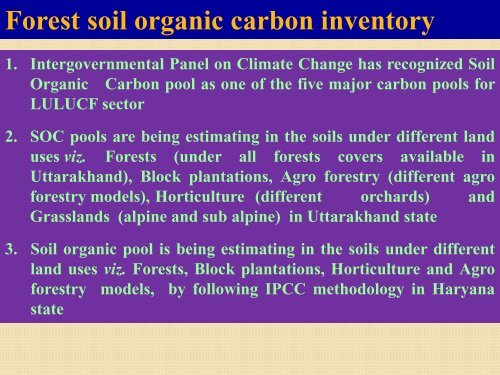 Forestry Research in India: Status, Issues ... - TERI University