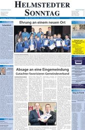HELMSTEDTER SONNTAG HELMSTEDTER ... - ViP 4 Helmstedt