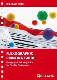 FLEXOGRAPHIC PRINTING GUIDE - Siegwerk