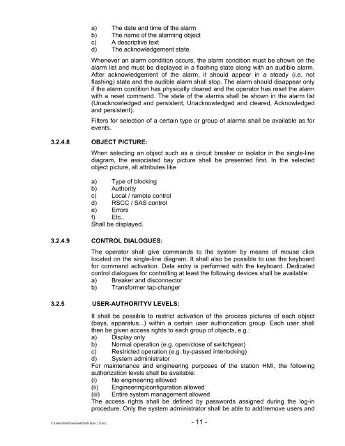 Substation Automation System And A.C. KIOSKS - Hvpn.gov.in