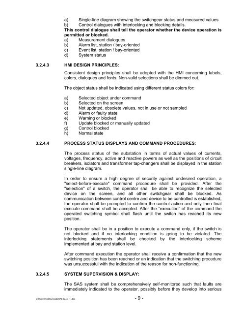 Substation Automation System And A.C. KIOSKS - Hvpn.gov.in