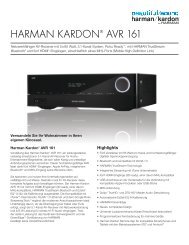 HARMAN KARDON® AVR 161