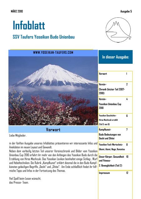 Download - SSV Taufers Yoseikan Budo Unionbau