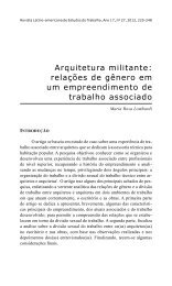 Arquitetura militante - Revista Latinoamericana de Estudios del ...