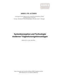 Systemkonzeption und Technologie moderner ... - Stiftung HAMFU