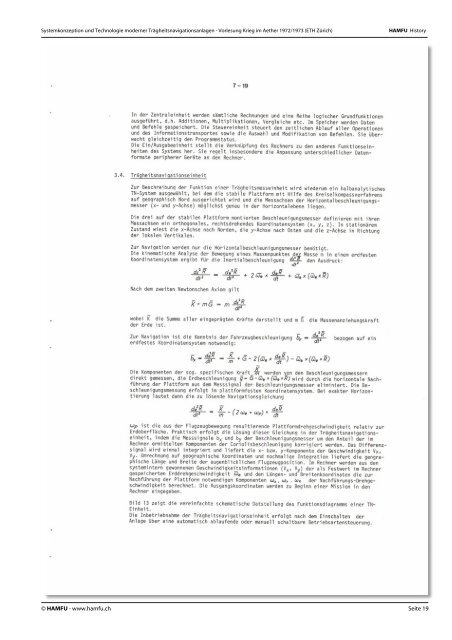 Systemkonzeption und Technologie moderner ... - Stiftung HAMFU