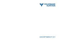 gewinn- und verlustrechnung 2011 - Volksbank Kufstein