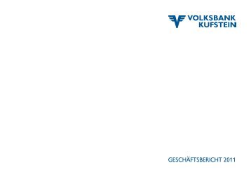 gewinn- und verlustrechnung 2011 - Volksbank Kufstein