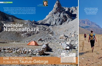 Trekking-Aladaglar - Alpinkreaktiv