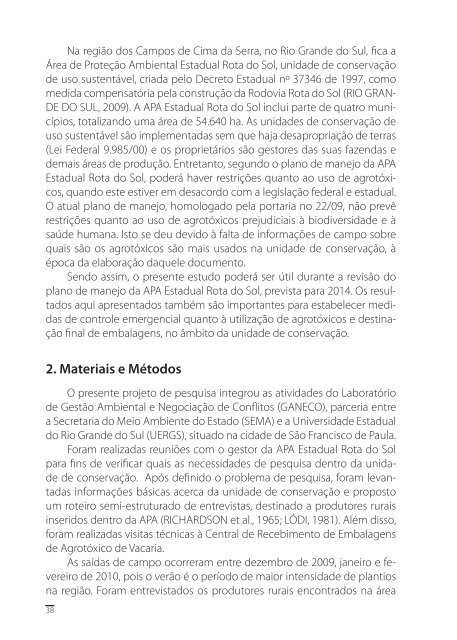 GestÃ£o Ambiental e NegociaÃ§Ã£o de Conflitos em Unidades ... - Sema