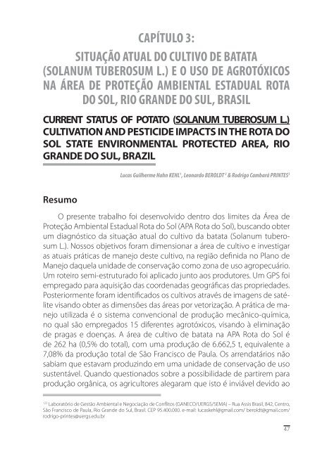 GestÃ£o Ambiental e NegociaÃ§Ã£o de Conflitos em Unidades ... - Sema