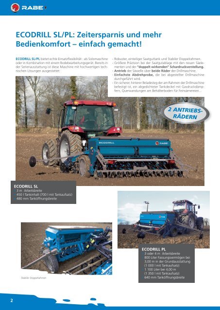 ECODRILL SL/PL - Rabe