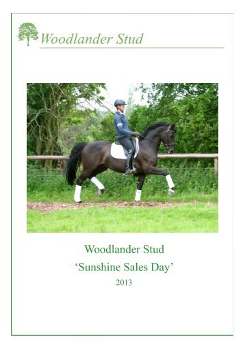 Sunshine Sales Catalogue 2013.pptx - Woodlander Stud