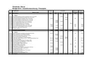 Investitionen / Finanzplan 2014-2018 (7 Seiten ... - Gemeinde Glarus