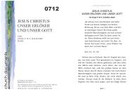 JESUS CHRISTUS UNSER ERLÖSER UND UNSER GOTT church ...