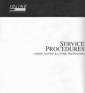 LP 4000 Service Manual