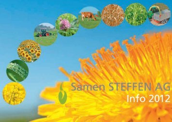 Info 2012 - Samen Steffen AG