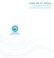 Hair Spa by aVEDa - Lausanne Palace et Spa