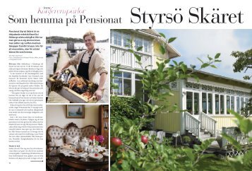 Tema konferenspärlor - Pensionat Skäret