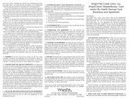 Debit Card - Wright-Patt Credit Union