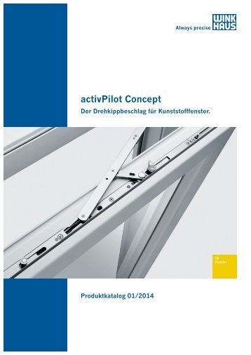 Produktkatalog activPilot Concept - Kunststoff - Winkhaus