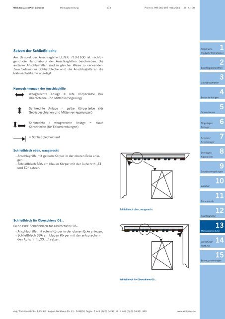 Produktkatalog activPilot Concept - Kunststoff - Winkhaus