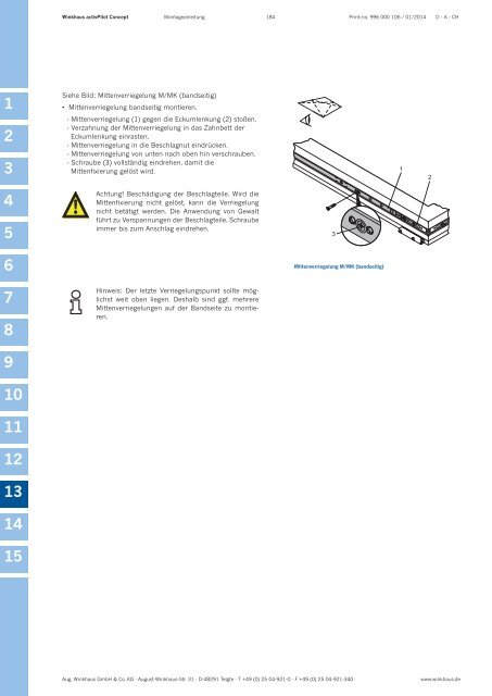 Produktkatalog activPilot Concept - Kunststoff - Winkhaus