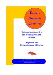 Kinderakademie Lilienthal