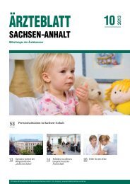 PDF-Download (3,2 MB) - Ärzteblatt Sachsen-Anhalt