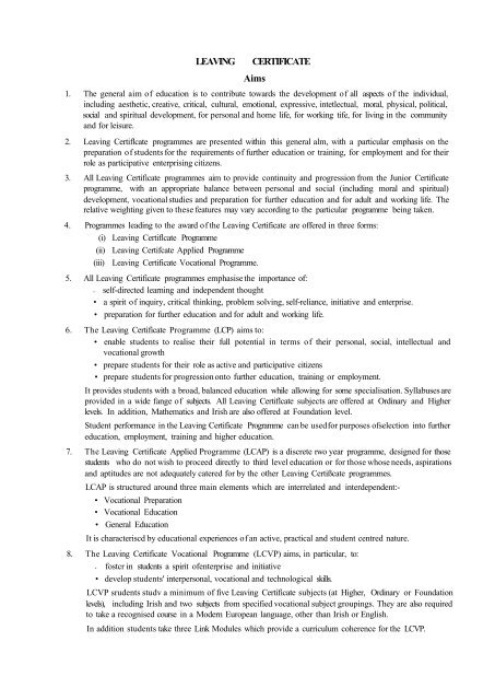 Leaving Certificate German Teachers Guidelines Curriculum Online