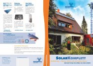 Grammer Solar-Luft-Kollektoren.