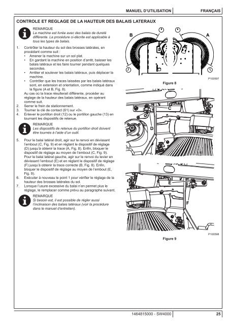 SW4000 USER MANUAL - Nilfisk PARTS - Nilfisk-Advance