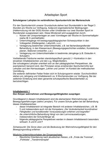 Arbeitsplan Sport - bewegungswerkstatt-duesseldorf.de