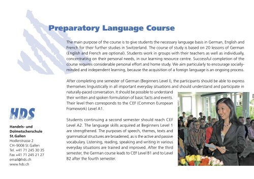 Language Learning in St. Gallen, Switzerland - Study in Switzerland