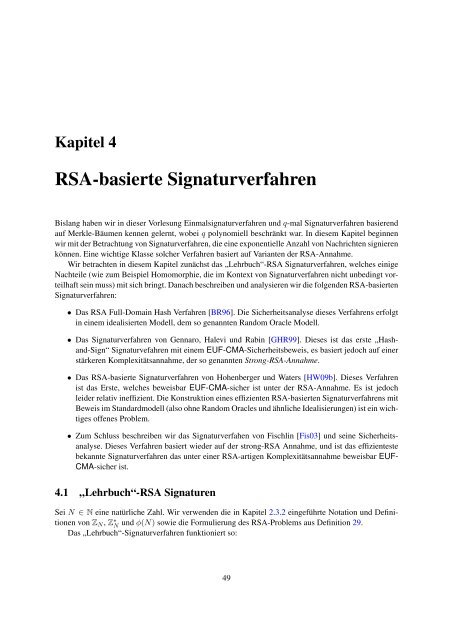 Digitale Signaturen - Tibor Jager