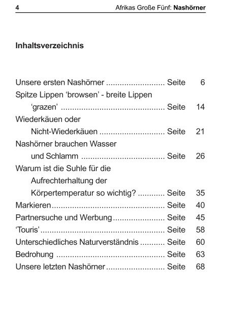 Afrikas Große Fünf - Jorzik-Postels GbR: Startseite