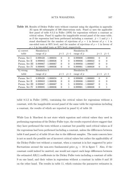 BERND PAPE Asset Allocation, Multivariate Position Based Trading ...