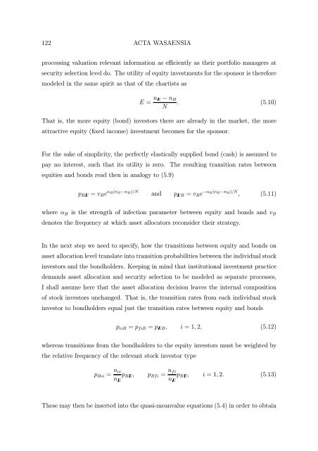 BERND PAPE Asset Allocation, Multivariate Position Based Trading ...