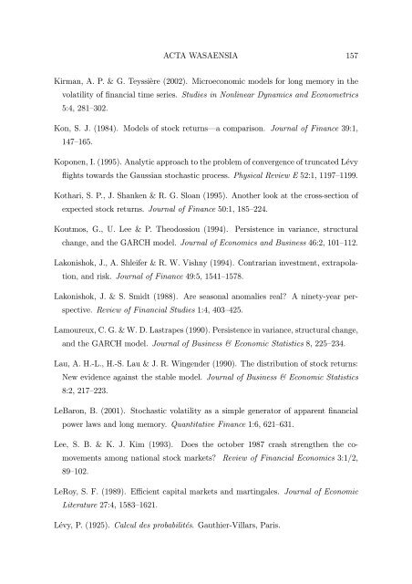 BERND PAPE Asset Allocation, Multivariate Position Based Trading ...