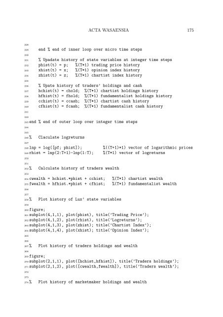 BERND PAPE Asset Allocation, Multivariate Position Based Trading ...