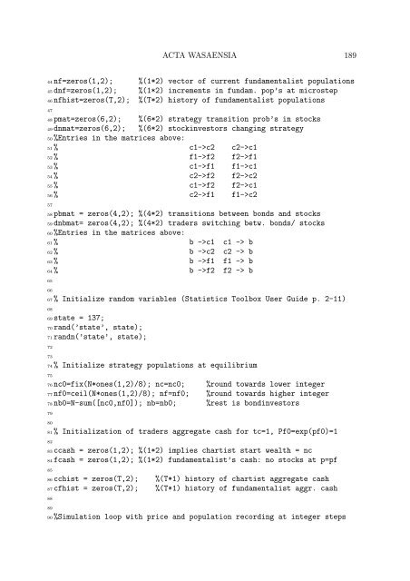 BERND PAPE Asset Allocation, Multivariate Position Based Trading ...