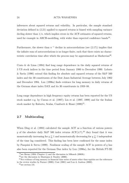 BERND PAPE Asset Allocation, Multivariate Position Based Trading ...