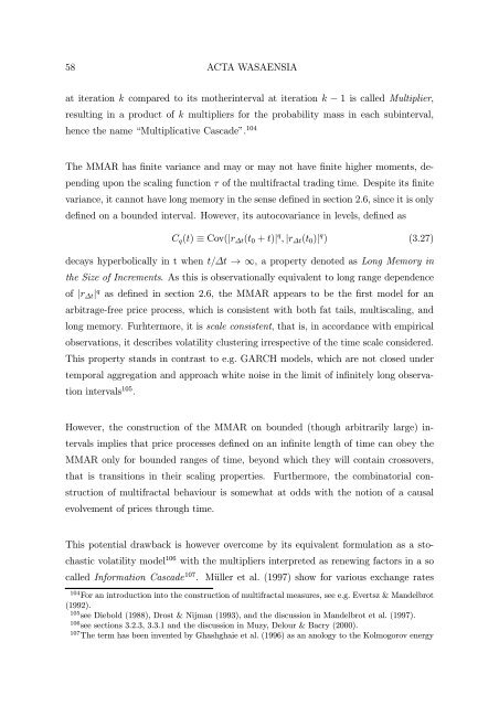 BERND PAPE Asset Allocation, Multivariate Position Based Trading ...